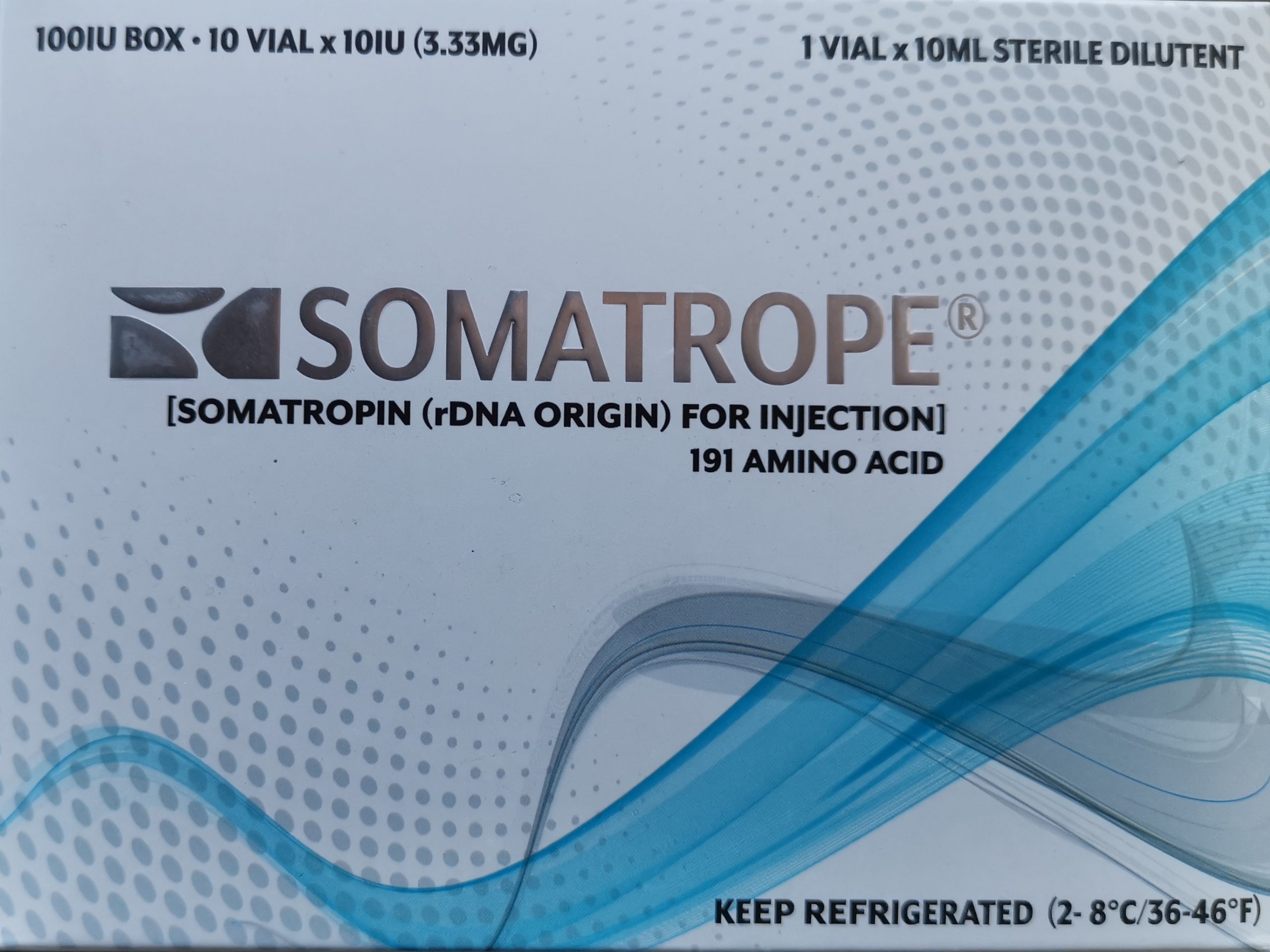 SOMATROPIN 100IU SOMATROPIN 100IU